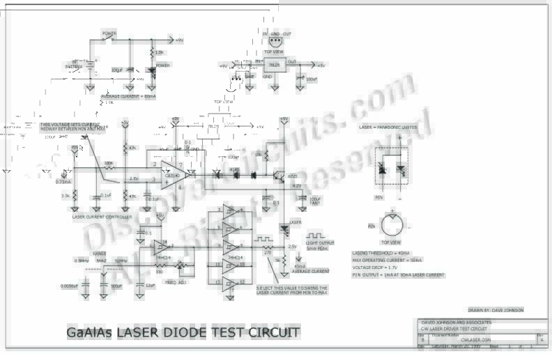Hobby Circuit Modulated Laser Diode Tester Circuit S Hobby Circuit Modulated Laser Diode Tester Circuit S