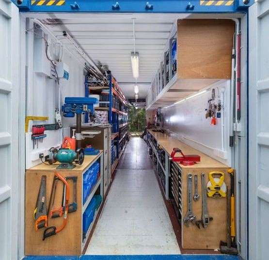 Consider packing a first aid kit to keep in your car, your home or your. Seven Greatest Shipping Container Garage Examples
