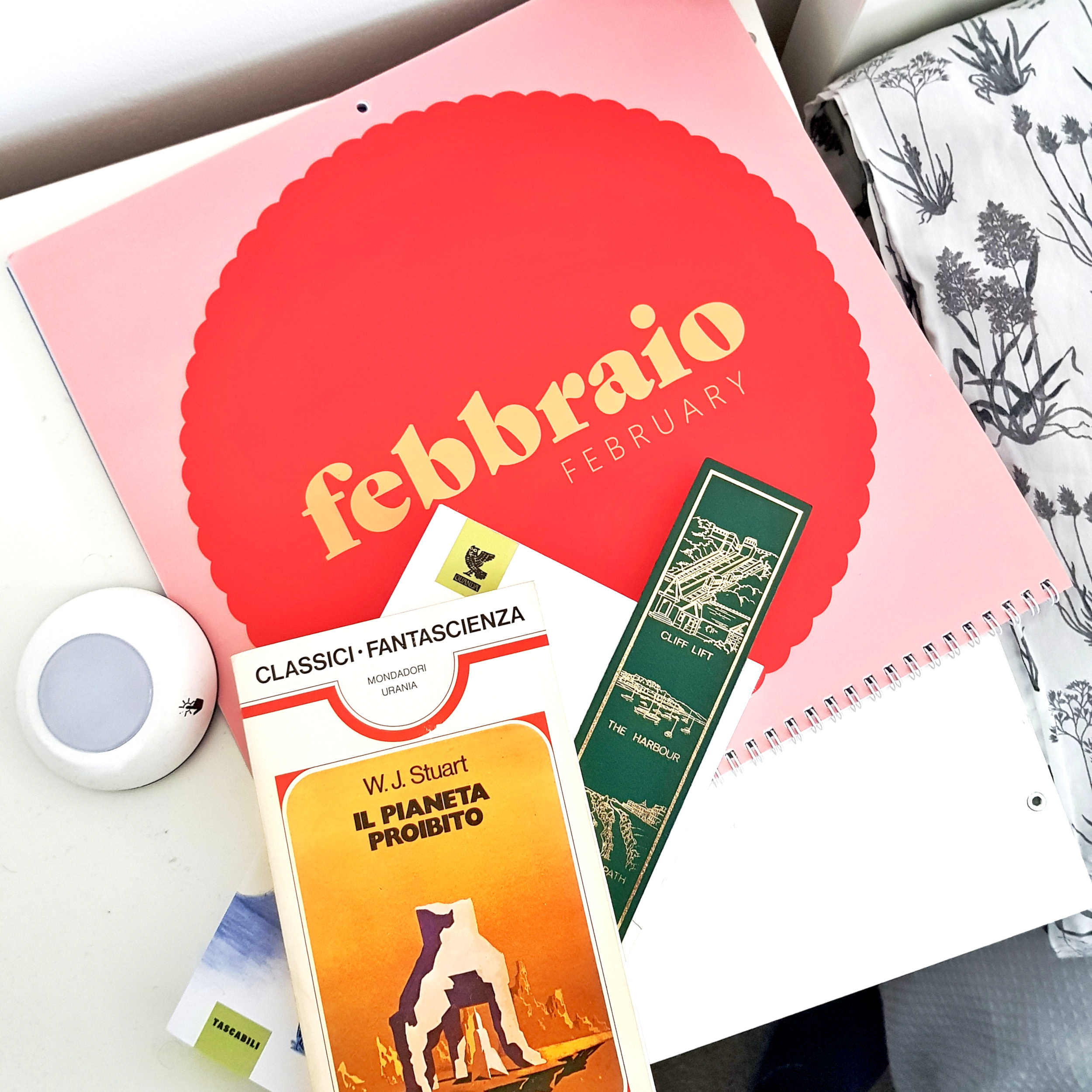 My new language based bedside table