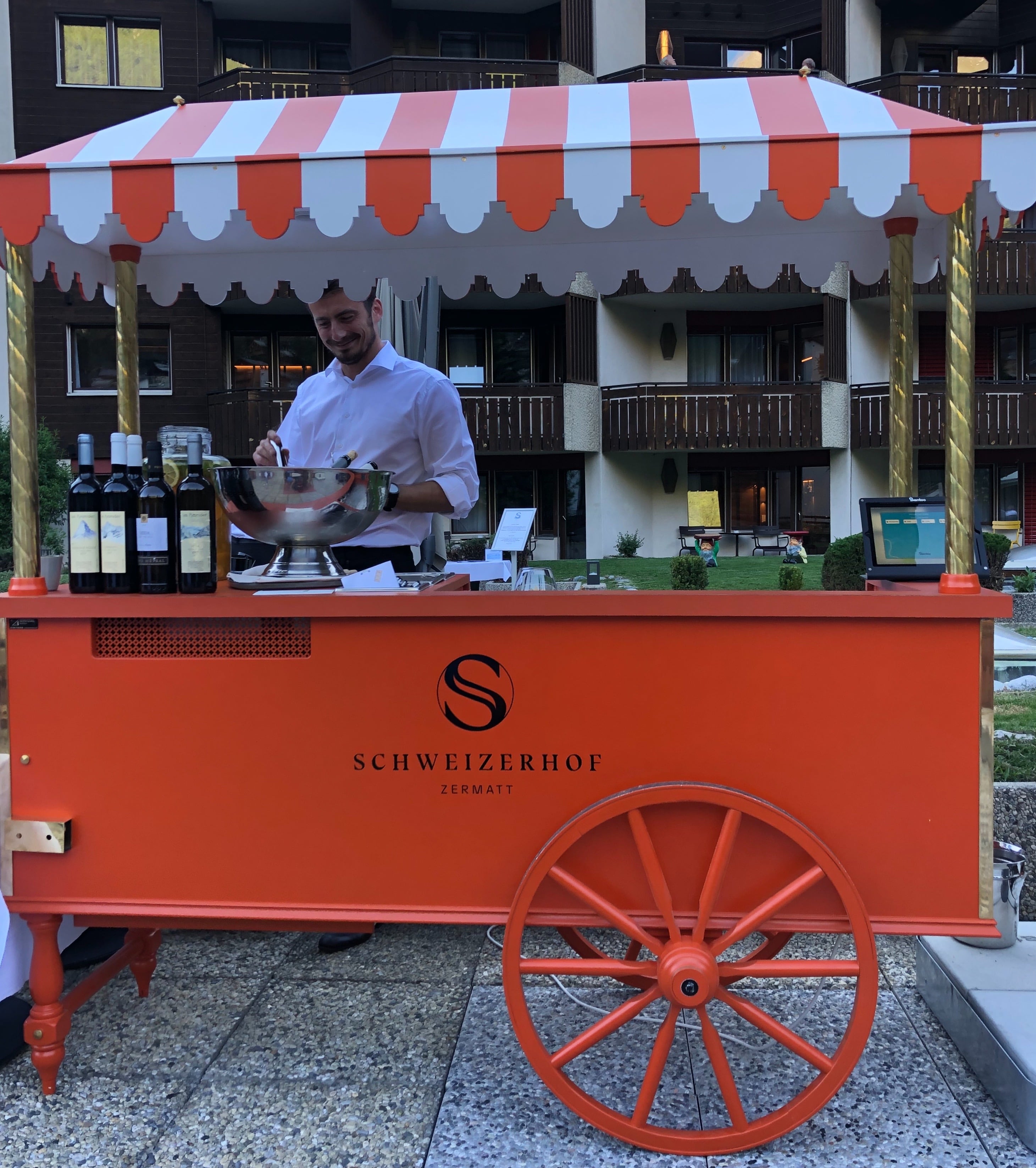 the Schweizerhof Kitchen