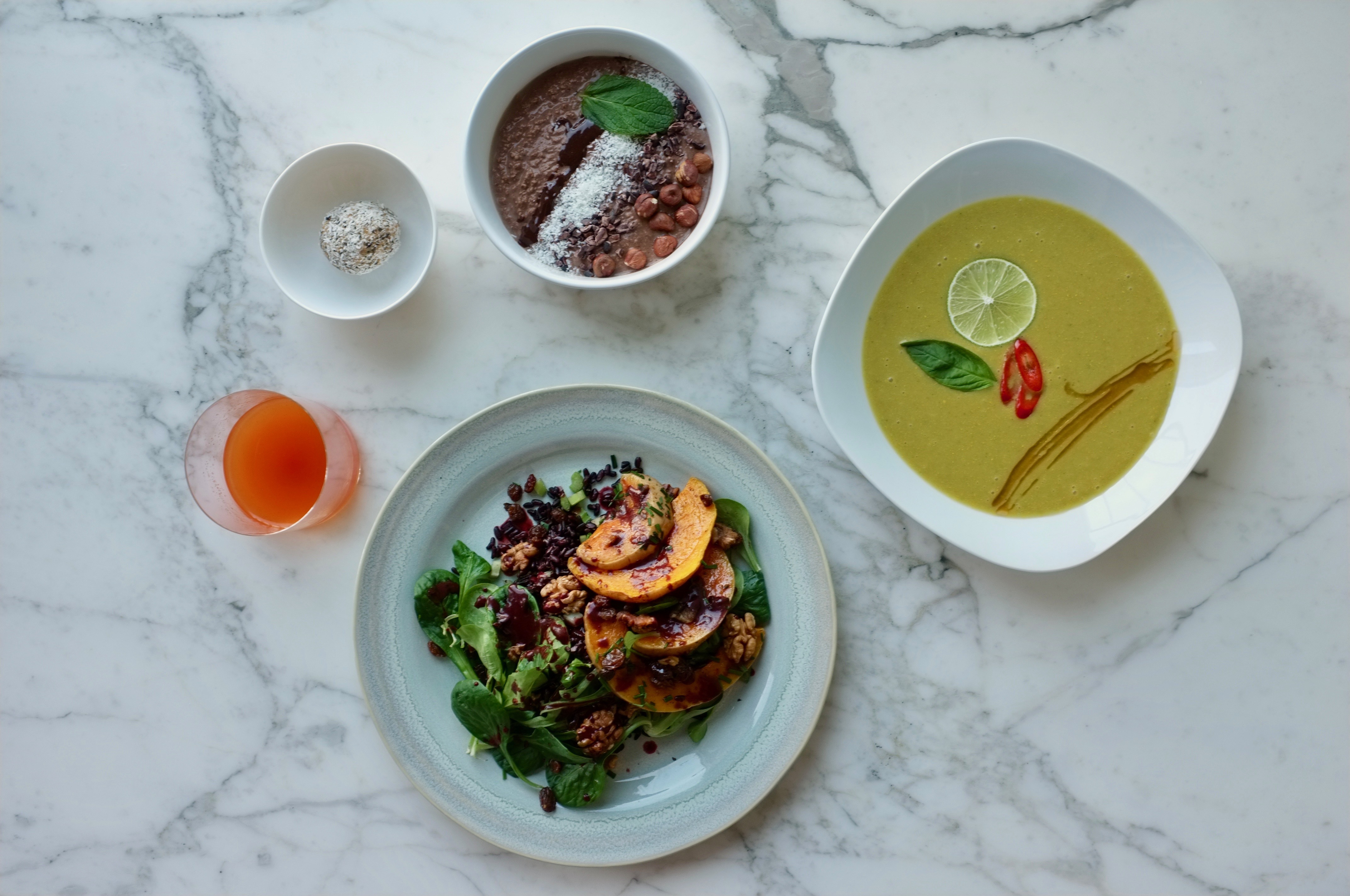 Sample menu EATbyalex