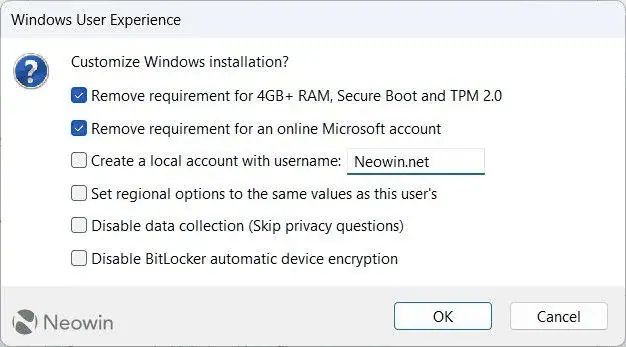 Disable Bitlocker Encryption During Windows 11 Installation - Creative Mountain Design - High Resolution