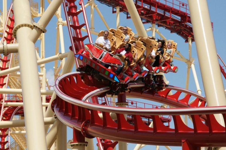 Atração Hollywood Rip Ride Rockit da Universal Studios Orlando Resort
