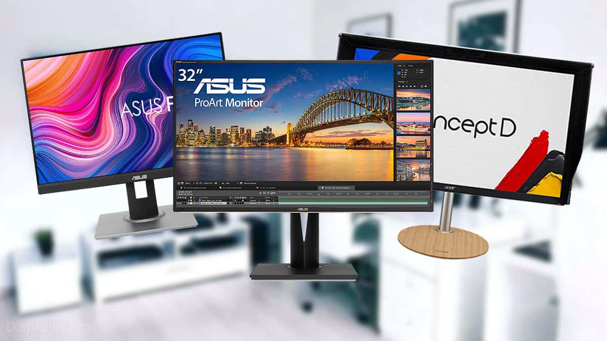 Best Monitors For Photo And Video Editing 2021 Guide Best Monitors For Photo Editing 