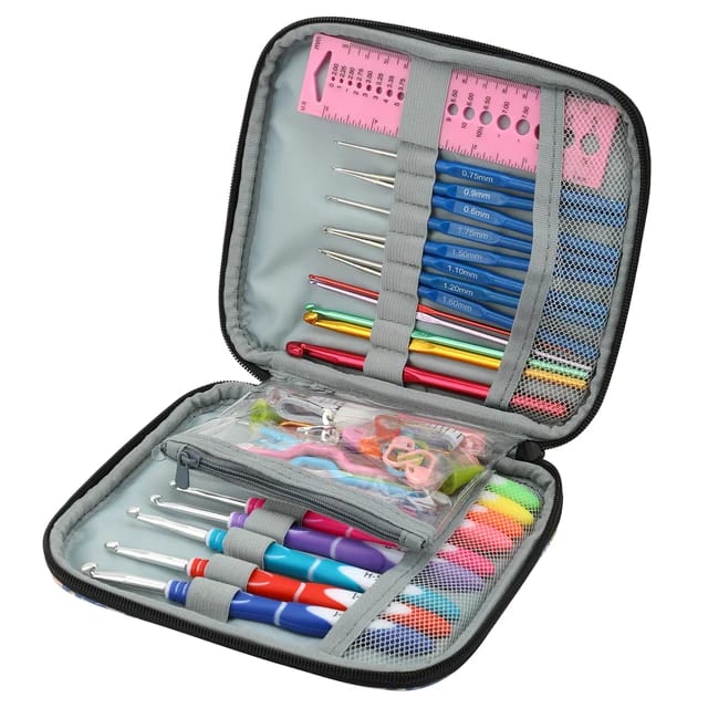 Tools Kit Crochet Happier You X 17 Agujas Quemono - Imagen 5