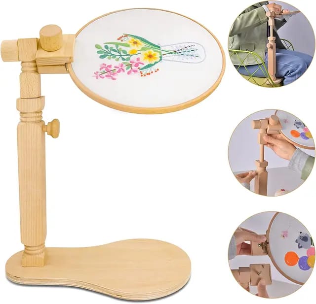 Tools Soporte De Madera Para Bordado De Pie Quemono - Imagen 2