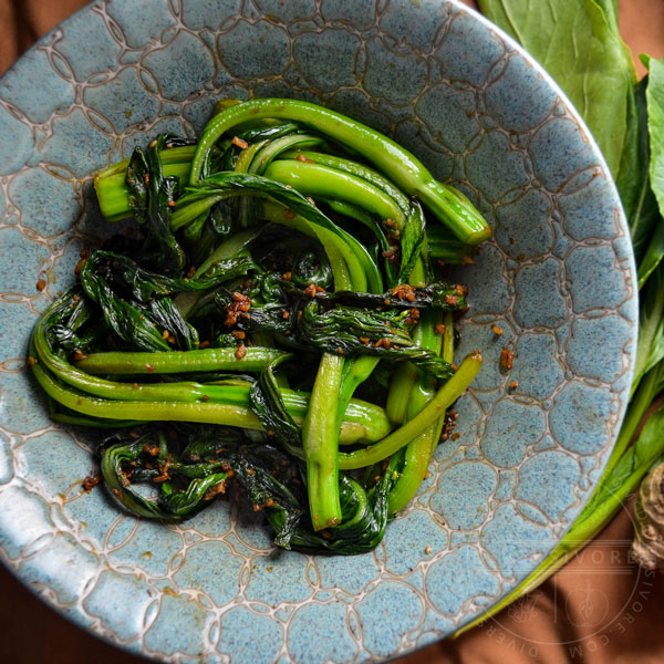 photo Can You Eat Chinese Broccoli Flowers gai lan chinese broccoli a culinary