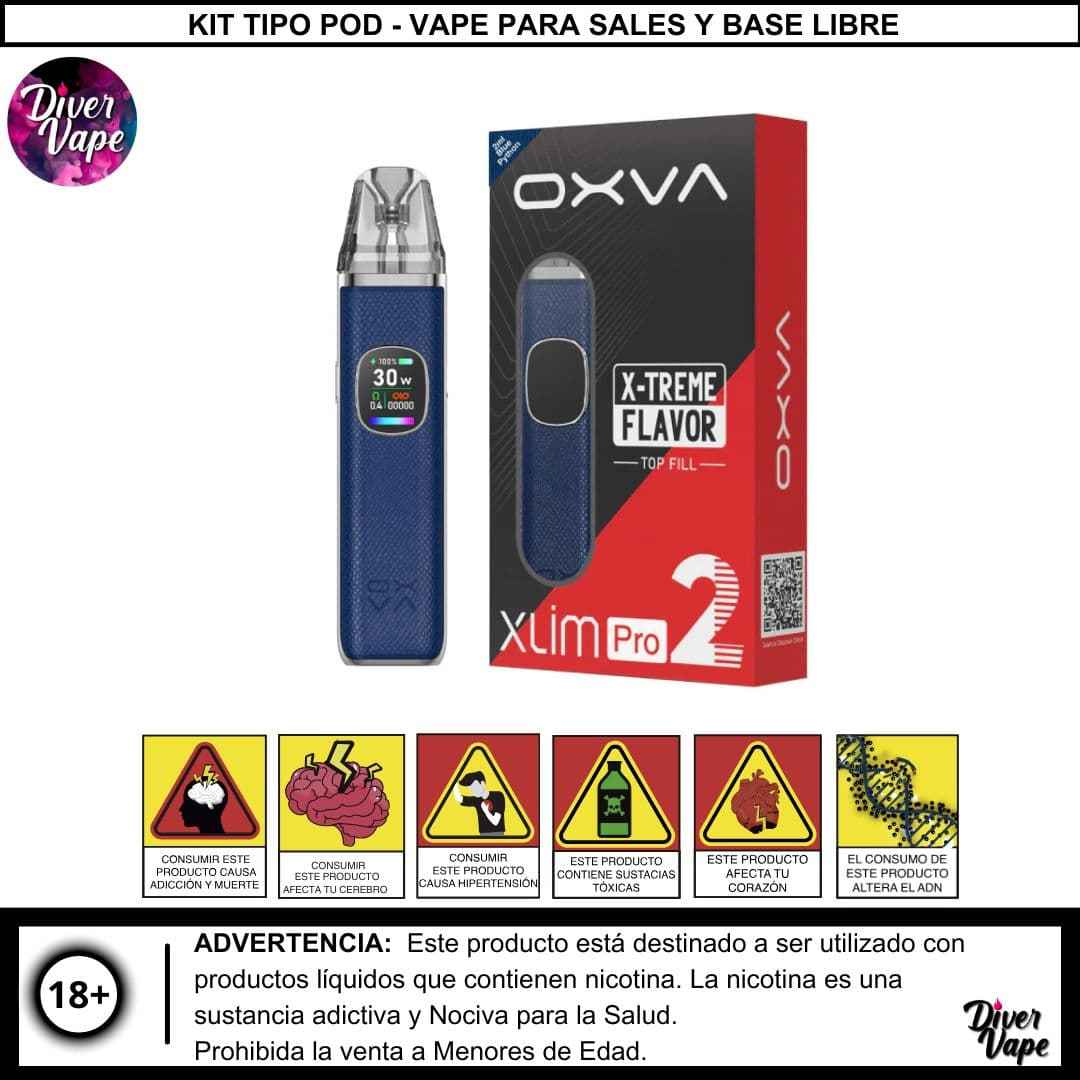 OXVA Xlim Pro 2 Kit Blue Python Kit