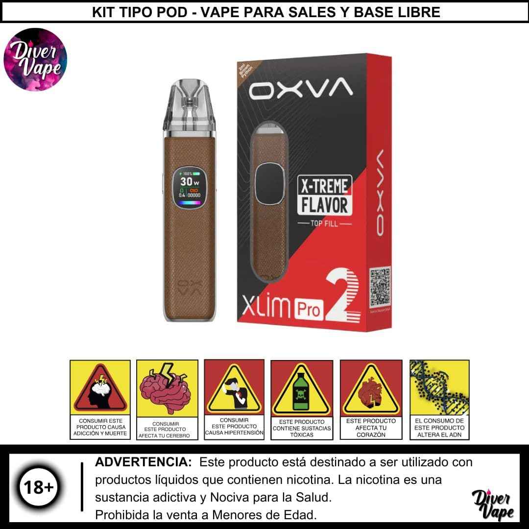 OXVA Xlim Pro 2 Kit Brown Python Kit