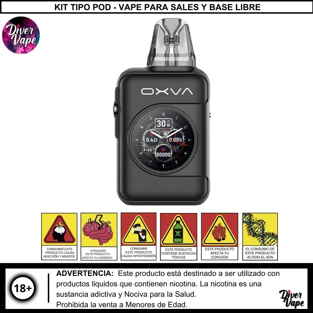 OXVA Xlim SQ Pro 2 Kit Black Leather