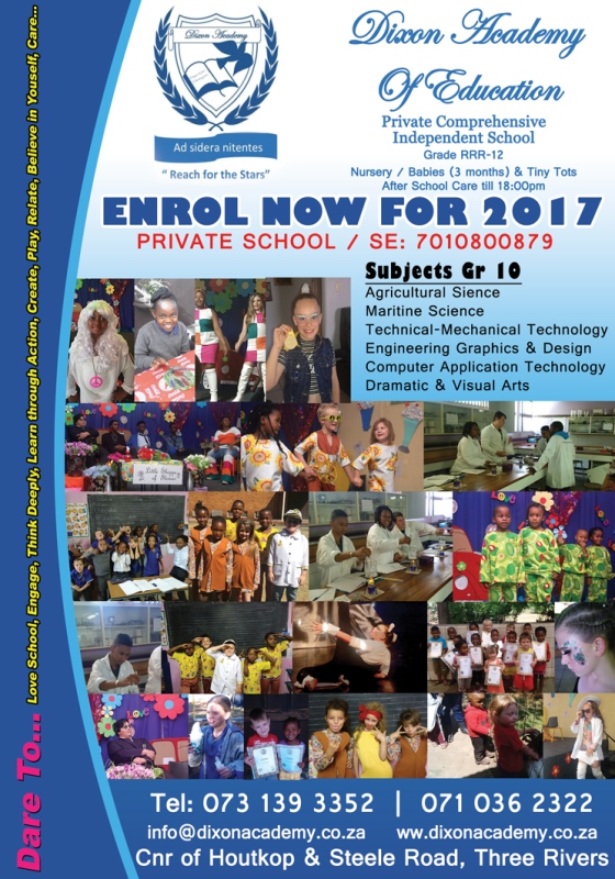 Enroll Now For 2017 Dixon Academy Dixon Academy Of Education