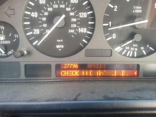 Bmw x5 e53 dash warning lights symbols