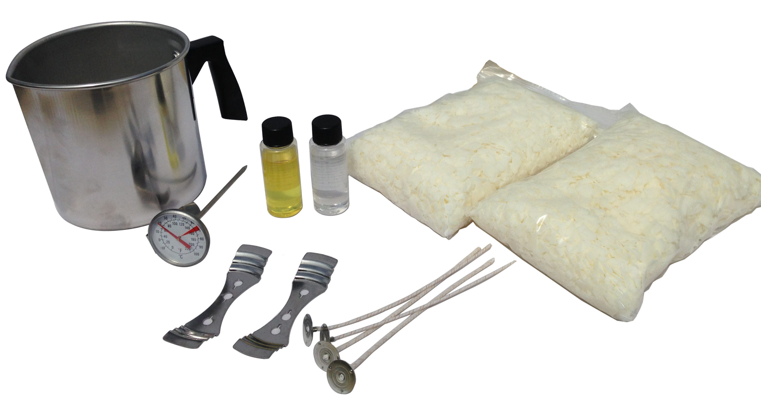 Soy Candle Making Kit & Supplies Complete DIY Set with 2