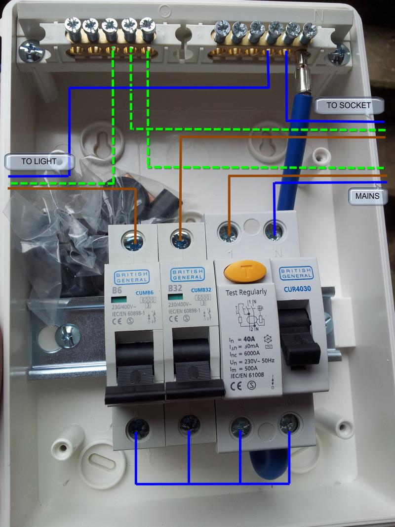 It also says the size and number of insulated wires inside. Replacing Outhouse RCD UNit - Wiring Help | DIYnot Forums