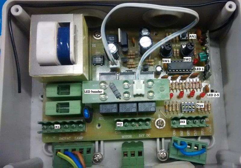 Repairing the door yourself can be a daunting task — but so can paying for rep. Neco Shutter Remote Control Box Wiring Diagram Diynot Forums