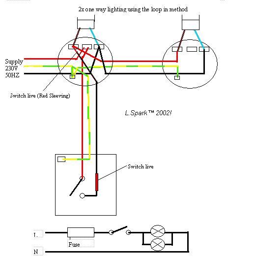 Wiring Diagram One Switch Two Lights Wiring Diagram Box