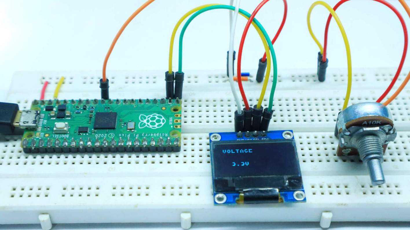 Raspberry Pi Pico ADC | Read Analog Values With Micropython