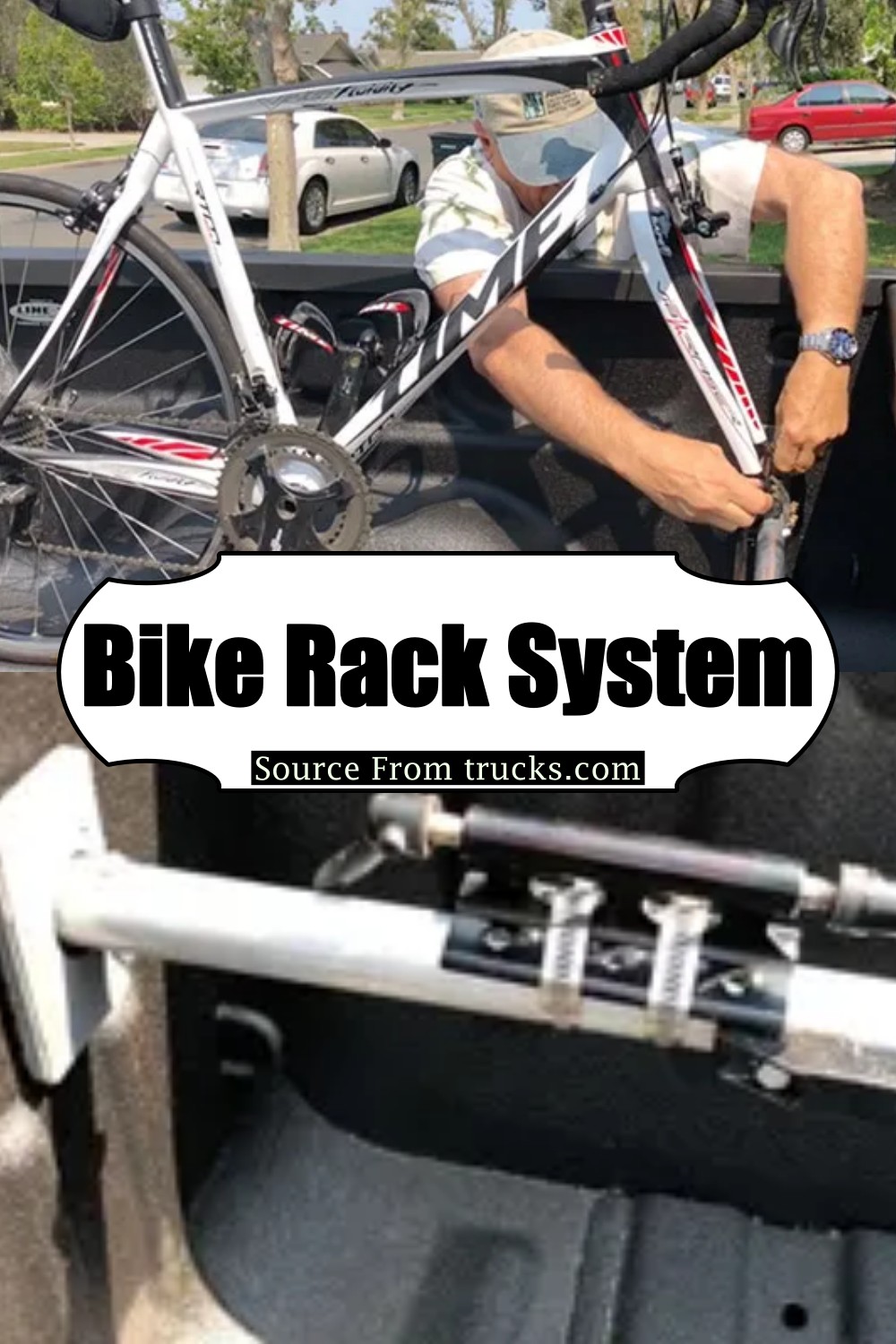 24 diy truck bed bike rack plans