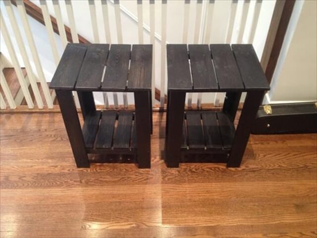11 Diy Pallet Side Table Ideas