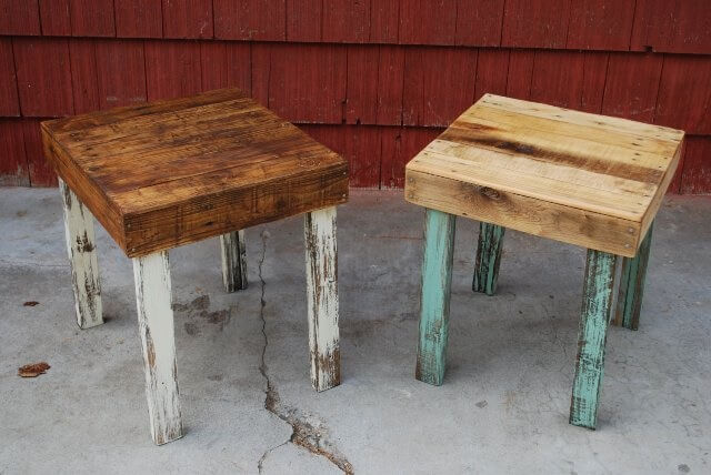 11 Diy Pallet Side Table Ideas