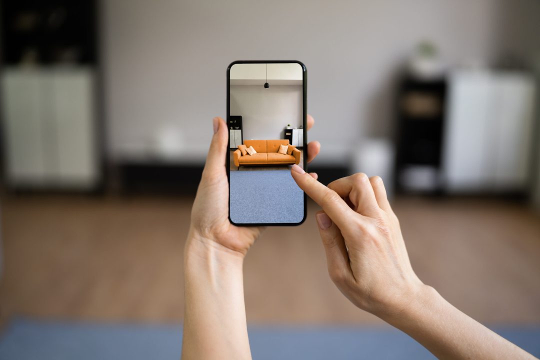 7 Impressive Ways Augmented Reality Is Boosting The Scope of Mobile App Development 2 AR Technology App For Living Room Living Room Furniture