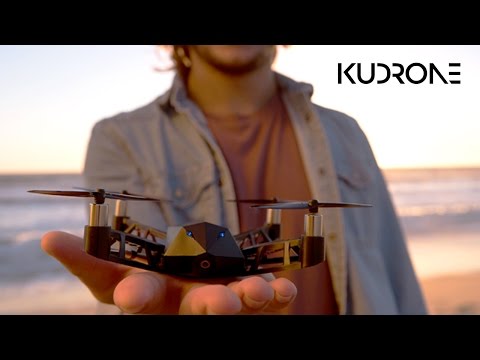 手のひらサイズの4Kマイクロドローン「Kudrone」が欲しい！けど