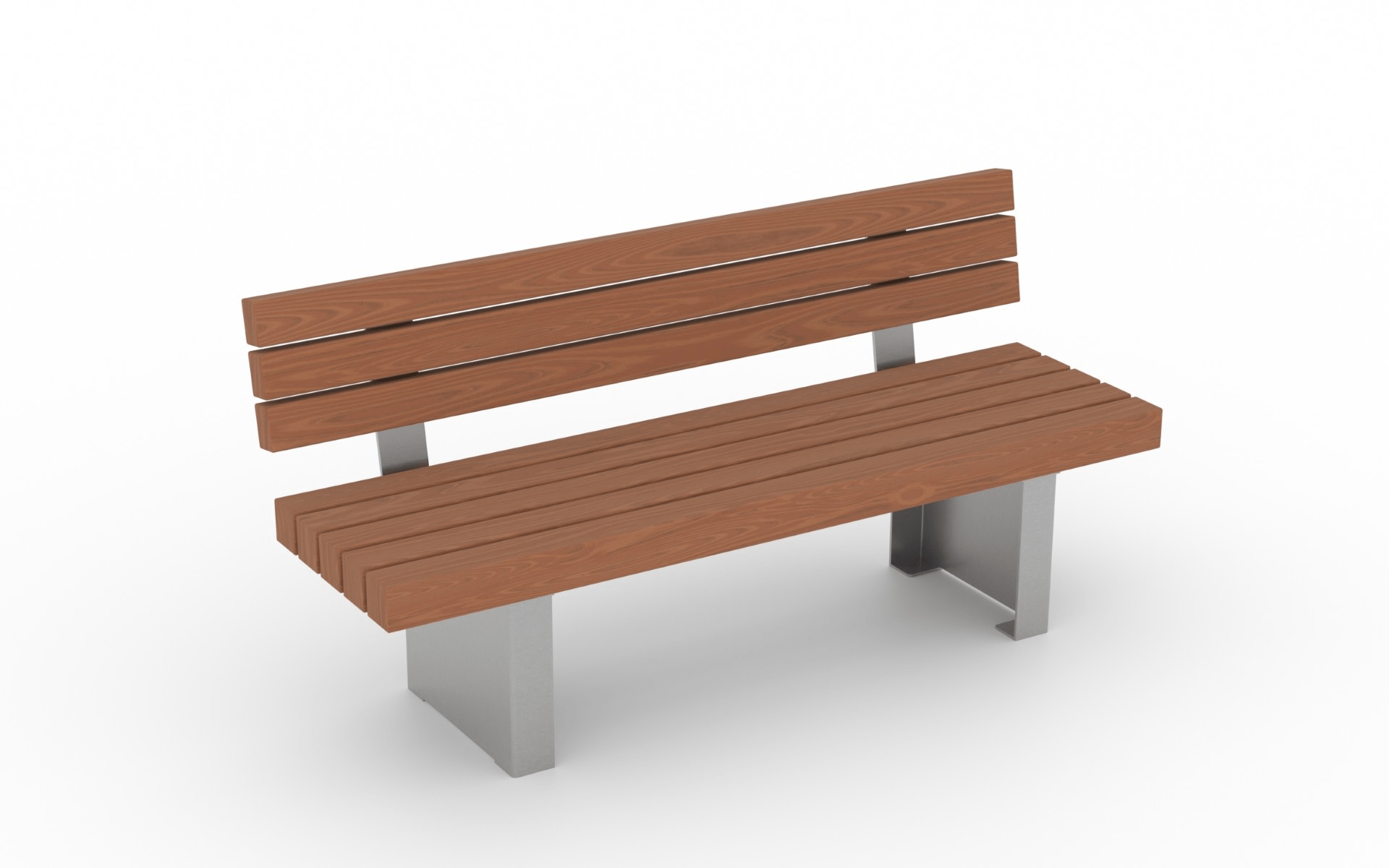 Alaskan Yellow Cedar Post Bench