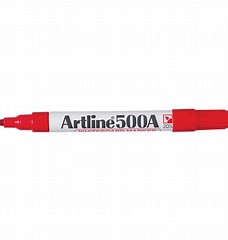 Artline EK 500A Red Bullet Point Whiteboard Marker Dry-Wipe 2.0mm – Box of 12 – 41-1013-03