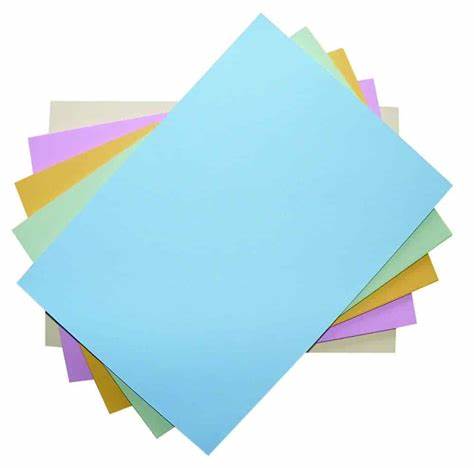 Butterfly ASSORTED BOARD – A2 160gsm PASTEL – PACK OF 5 – BRD500A
