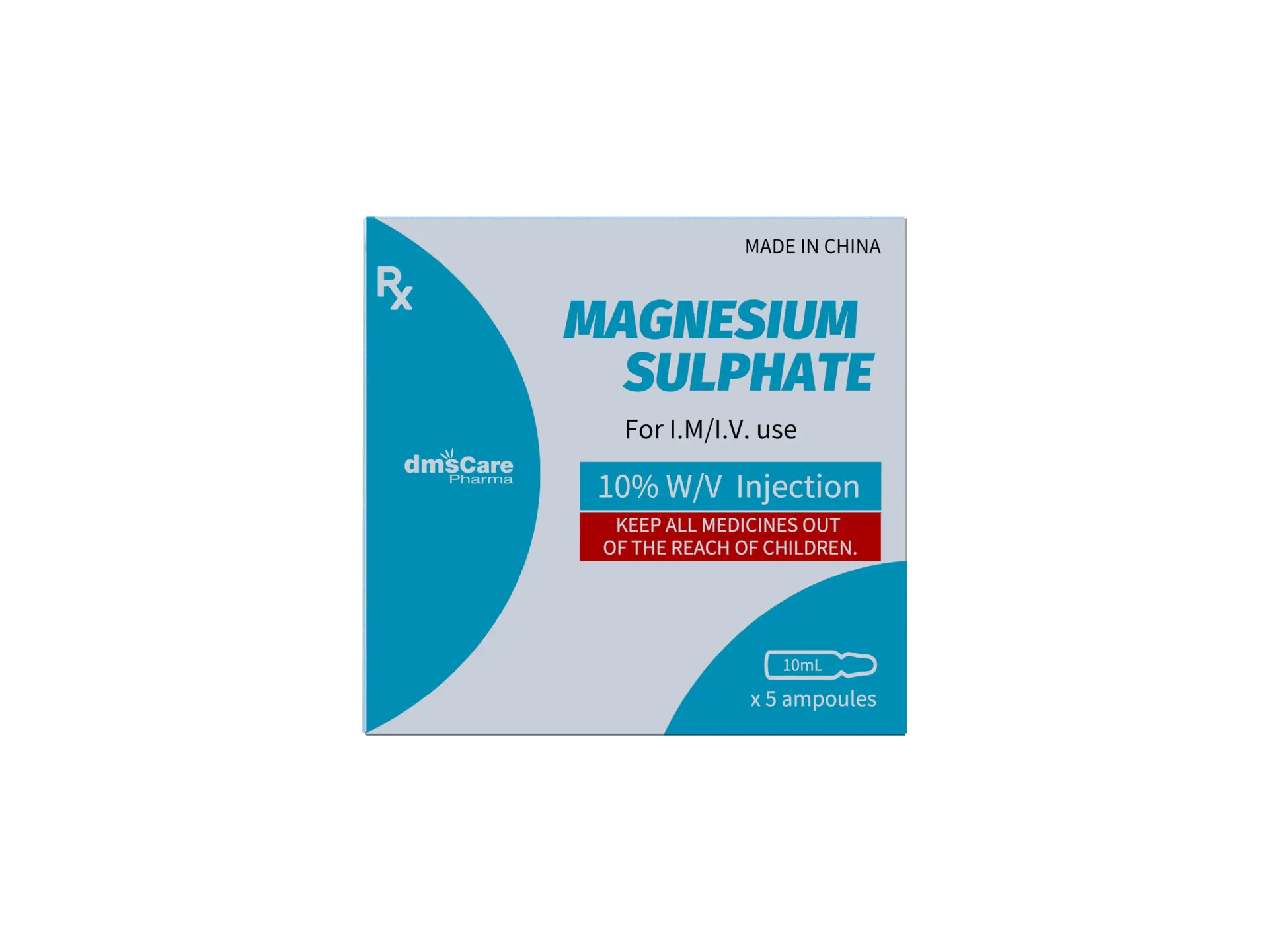Magnesium Sulphate BP 10% 10mL |  GMP Manufacturer & Supplier | Sinophare