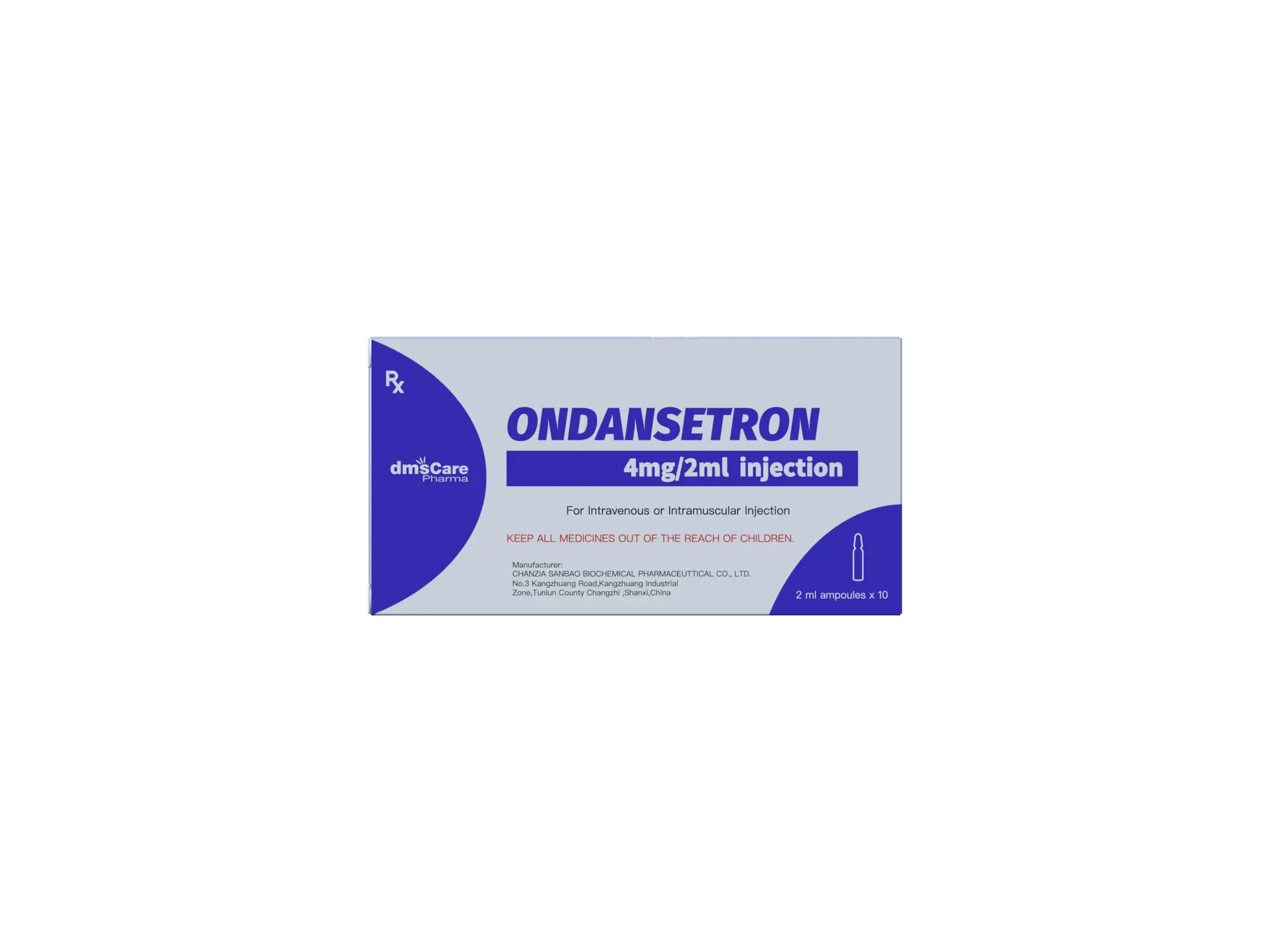 Ondansetron Injection 4mg/2mL | GMP Manufacturer & Supplier | Sinophare