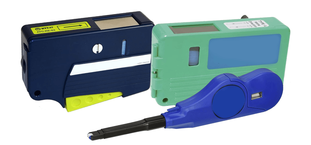 Cleaning tools for LC, SC, ST, MTP (MPO), and MMC (MMC12, MMC16, and MMC24)