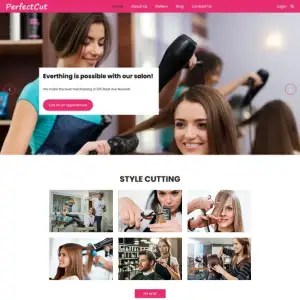 salon template