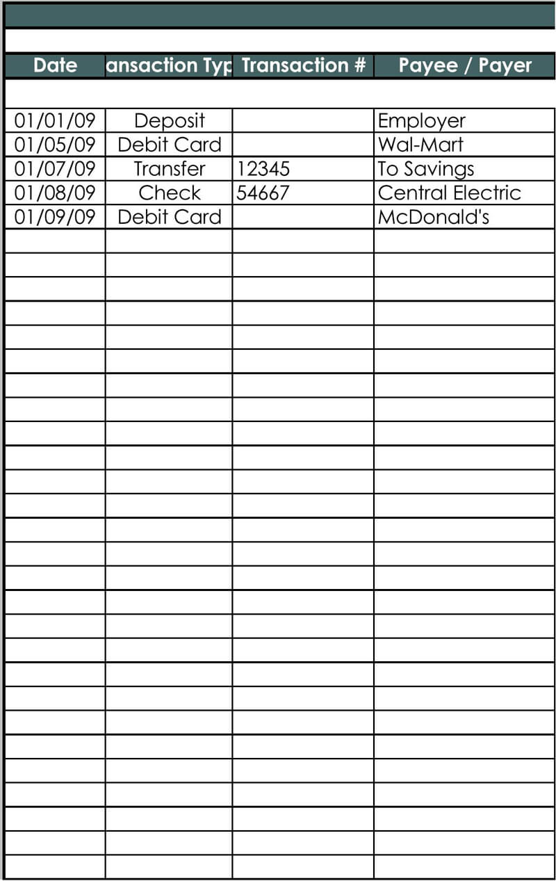 Cheque Templates For Microsoft Word