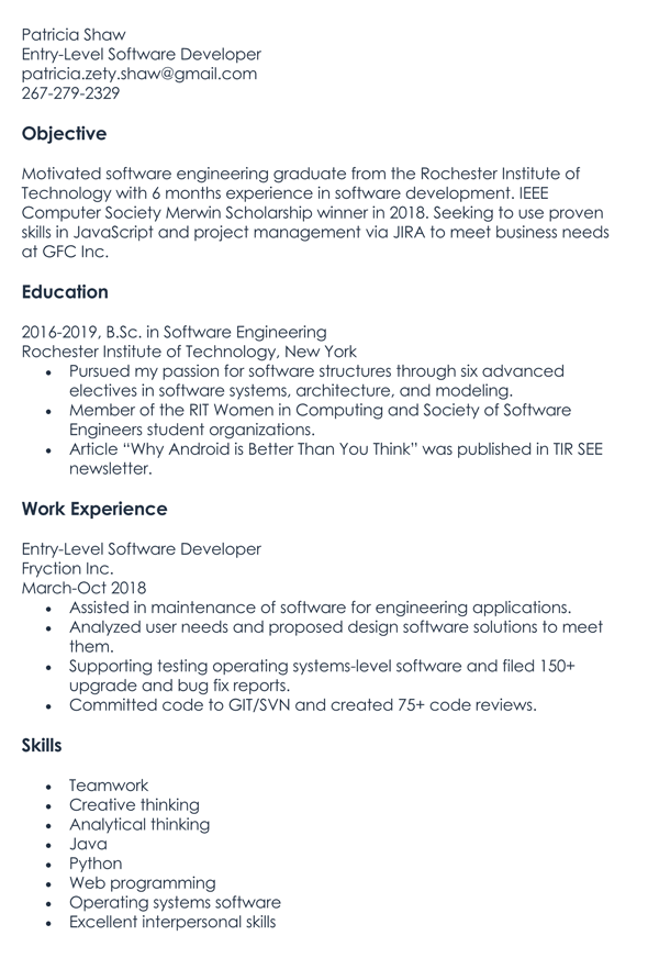 In your case, as an entry level applicant, you need to compose an impeccable entry level software developer resume objective to give the recruiters an insight into your resume. 20 Best It Expert It Professional Resume Templates Word Psd