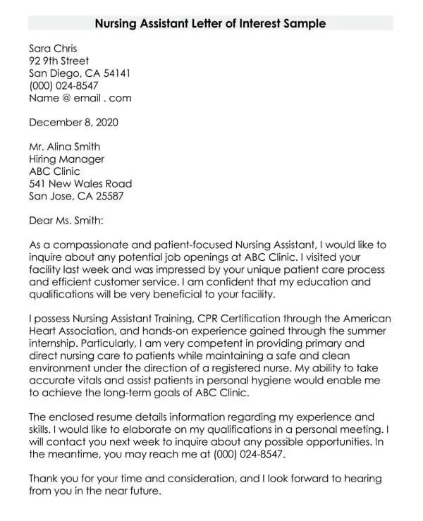 Antonioguillem/getty images if you find yourself waitlisted or deferred at one of your top college c. Nursing Job Letter Of Intent Samples Examples