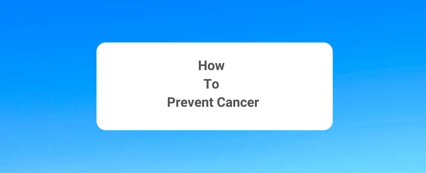how to prevent cancer - image
