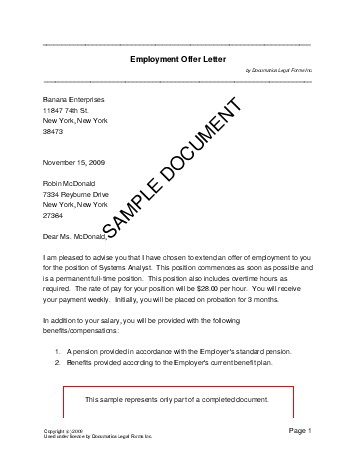 Employment Offer Letter Bangladesh Legal Templates Agreements Contracts And Forms