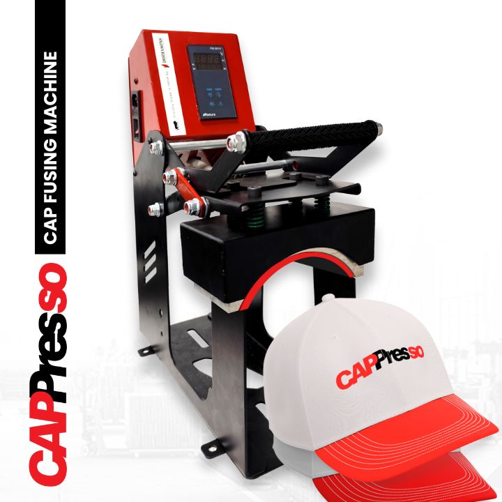 CAPPRESSO-M | Manual Precision Heat Press for Professional Cap Customization by Dodiasons