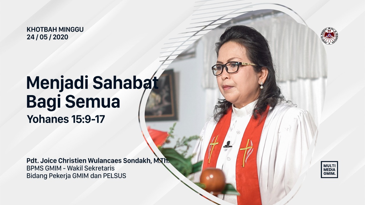 Teks Khotbah Minggu, 24 Mei 2020 + Audio - Dodoku GMIM