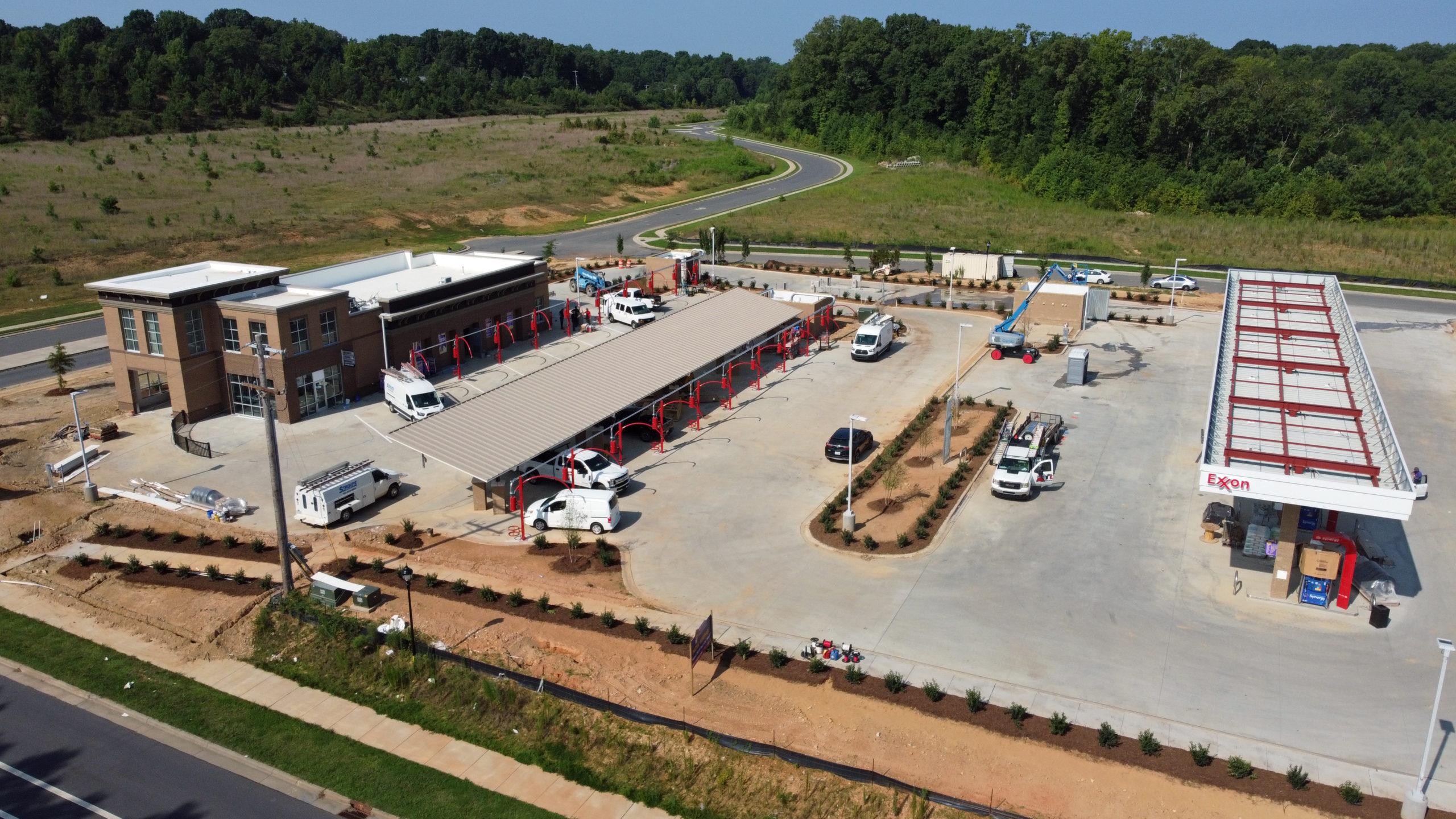 Sams xpress car wash headquartered in matthews, nc. Sam S Xpress Car Wash In Waxhaw Nc Nearing Completion News Doerre Construction