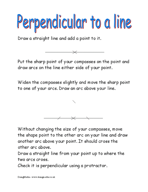 Both will work, so choose either. Construction Free Resources On Constructing Shapes Doingmaths Free Maths Worksheets