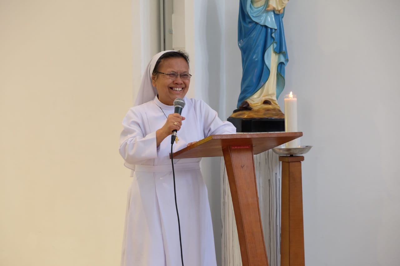 Sr. Ulfrida JMJ: 12 Tahun Menghibur Orang-orang yang Berduka di Rumah Duka Oasis Lestari (2) | Departemen Dokumentasi dan Penerangan KWI