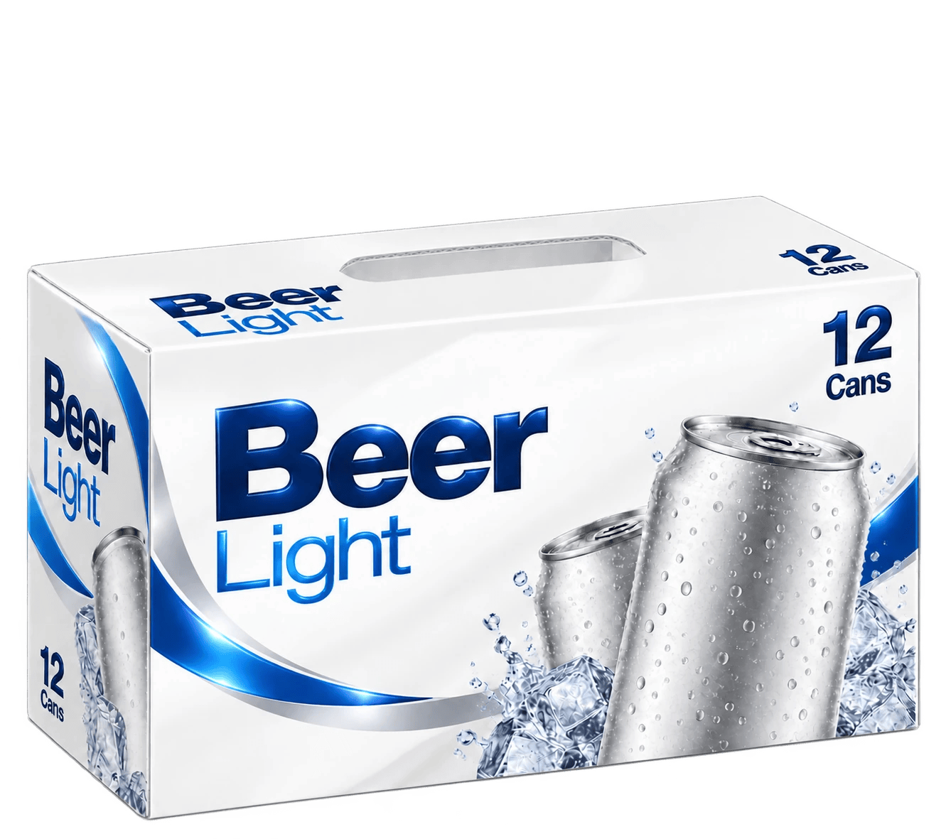 Beer multipack folding carton packaging