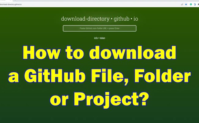 How To Download A GitHub File, Folder, Or Project? - Donskytech.com
