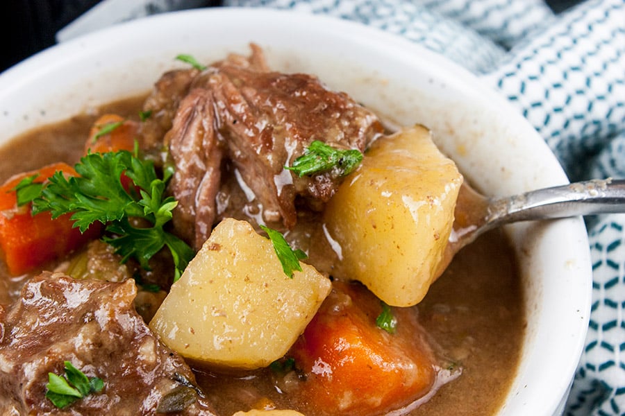 Slow cooker beef stew