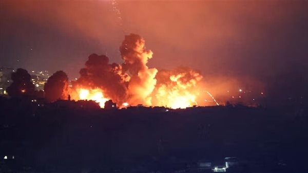 غارات جوية إسرائيلية مكثفة على وسط بيروت