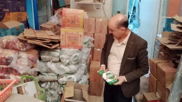 تموين الغربية يضبط سلعًا منتهية الصلاحية ومجهولة المصدر في حملات مكثفة