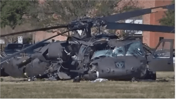 قتيل ومصاب إثر تصادم مروحيتين فى الجو بولاية أمريكية