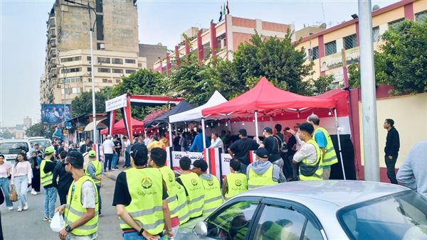 إقبال كثيف من المواطنين للتصويت في انتخابات مجلس النواب بالجيزة